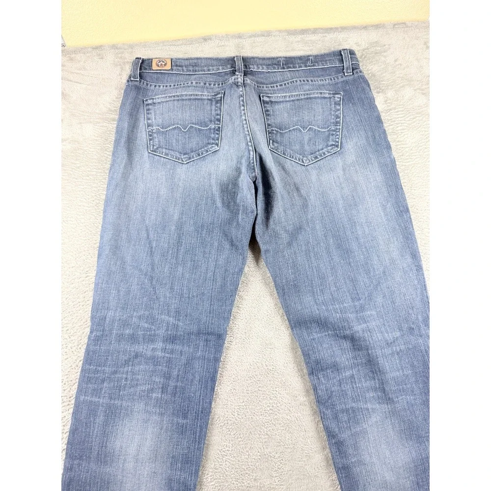 Red Engine Crossfire Jeans Womens 32 Actual 35x33 Skinny Boyfriend